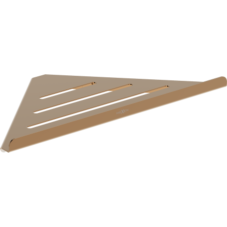 Mexen Diva-C stūra vannas istabas grozs, rozā zelts - 70A8528-60