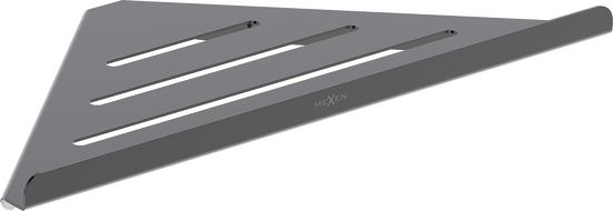 Mexen Diva-C vannas istabas stūra grozs, melns hroms - 70A8528-73