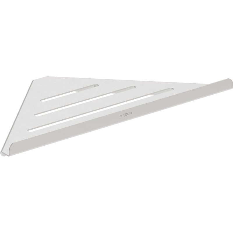 Mexen Diva-C cesta de canto para casa de banho, níquel escovado - 70A8528-97