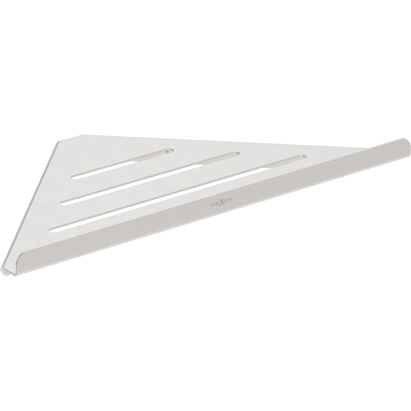 Mexen Diva-C Eckige Badezimmerablage, gebürsteter Nickel - 70A8528-97