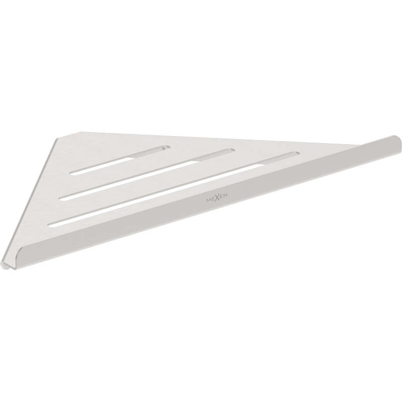 Mexen Diva-C stūra vannas istabas grozs, matēts niķelis - 70A8528-97