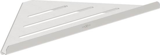 Mexen Diva-C stūra vannas istabas grozs, matēts niķelis - 70A8528-97