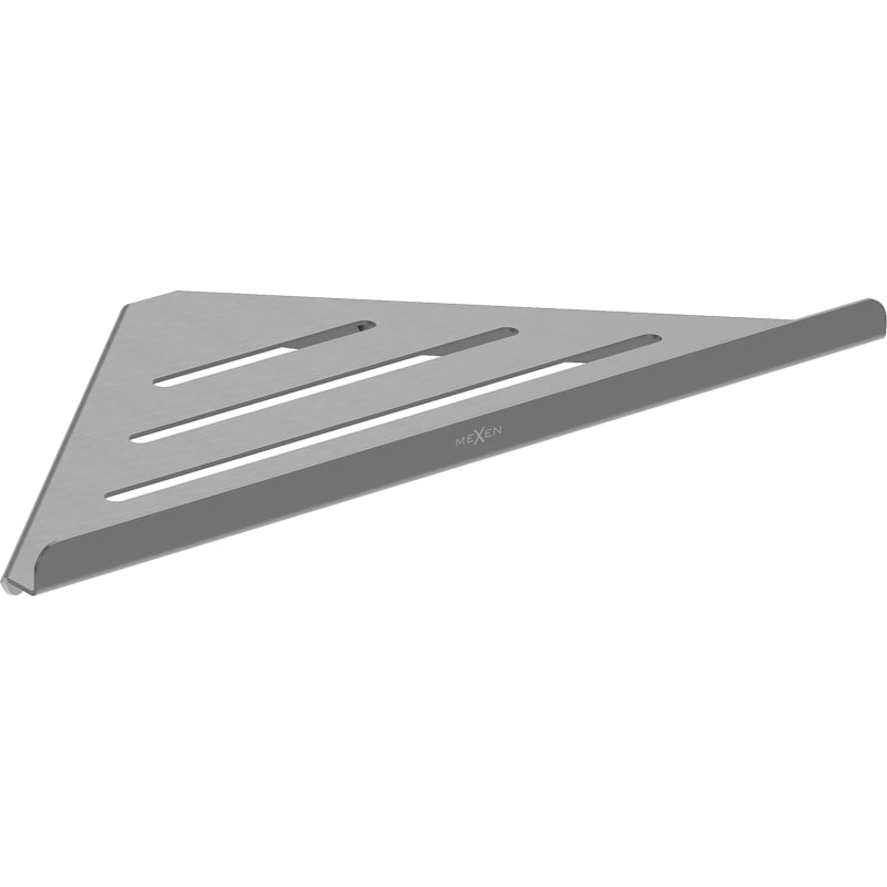 Mexen Diva-C panier de salle de bain d'angle, gun gray brossé - 70A8528-66