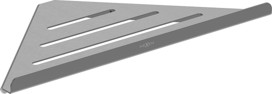 Mexen Diva-C kutni kut za kupaonicu, gun gray brušen - 70A8528-66