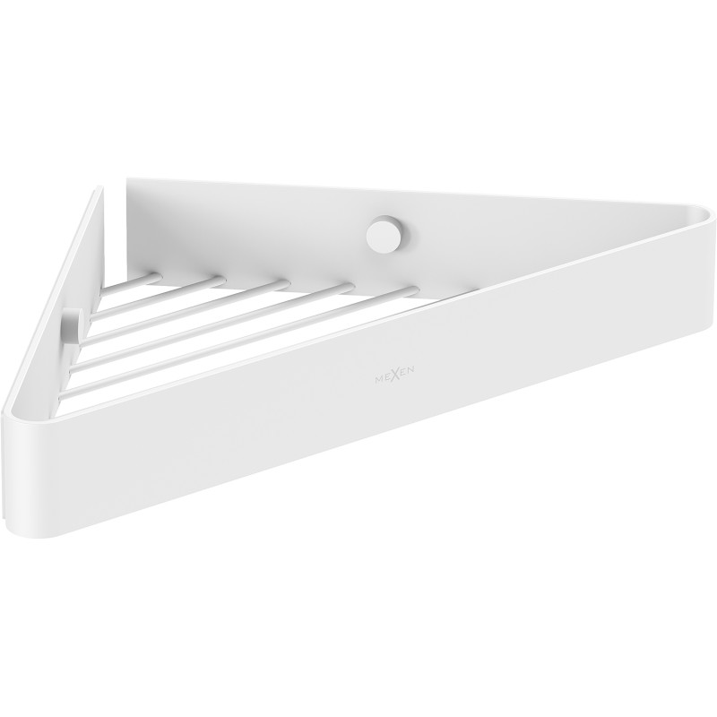 Mexen Evos-C cestino angolare da bagno, bianco - 70A8514-20