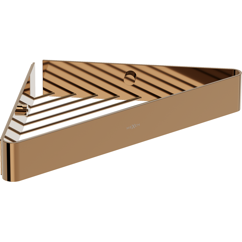 Mexen Evos-C Stūra vannas istabas grozs, rozā zelts - 70A8514-60