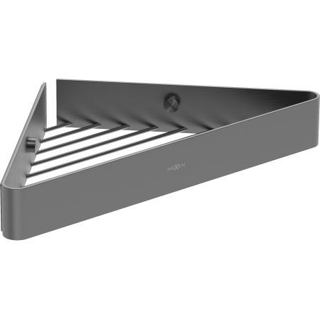 Mexen Evos-C stūra vannas istabas grozs, matēti pelēks, pulēts - 70A8514-66