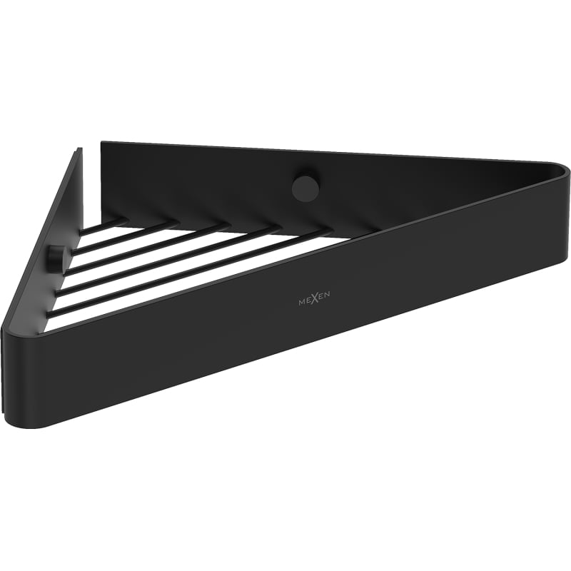 Mexen Evos-C cesto de canto para casa de banho, preto - 70A8514-70
