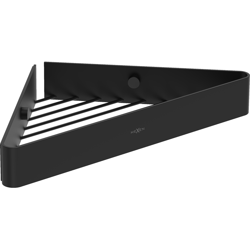 Mexen Evos-C stūra vannas istabas grozs, melns - 70A8514-70