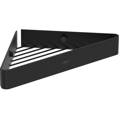 Mexen Evos-C corner bathroom basket, black - 70A8514-70
