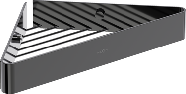 Mexen Evos-C kutna kupaonska košara, crna krom - 70A8514-73