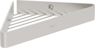 Mexen Evos-C stūra vannas grozs, matēts niķelis - 70A8514-97