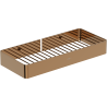 Mexen Evos-L cesta de baño, oro rosa - 70A8714-60