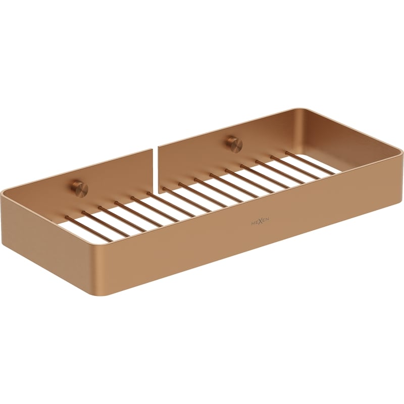 Mexen Evos-L panier de salle de bain, cuivre brossé - 70A8714-65