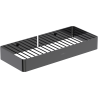 Mexen Evos-L koszyk łazienkowy, black chrome - 70A8714-73