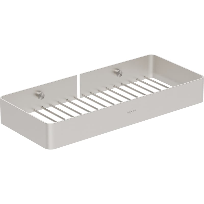 Mexen Evos-L panier de salle de bain, nickel brossé - 70A8714-97