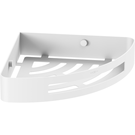 Mexen Laxo-C stūra vannas istabas grozs, balts - 70A8513-20