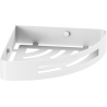 Mexen Laxo-C hörn badrumsbasket, vit - 70A8513-20