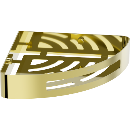 Mexen Laxo-C stūra vannas istabas grozs, zelta - 70A8513-50