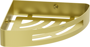 Mexen Laxo-C stūra vannas istabas grozs, zelta matēts - 70A8513-55