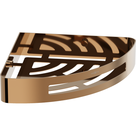 Mexen Laxo-C stūra vannas grozs, rozā zelts - 70A8513-60