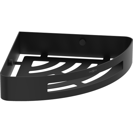 Mexen Laxo-C stūra vannas istabas grozs, melns - 70A8513-70