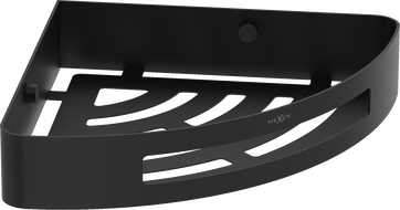 Mexen Laxo-C stūra vannas istabas grozs, melns - 70A8513-70