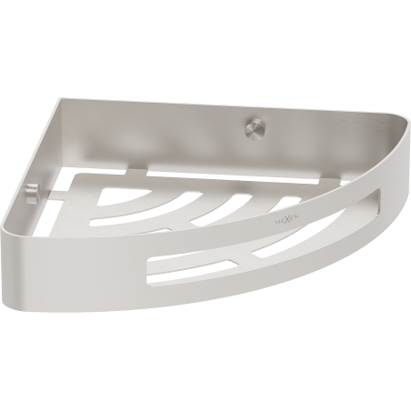 Mexen Laxo-C stūra vannas istabas grozs, matēts niķelis - 70A8513-97