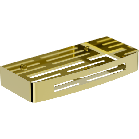 Mexen Laxo-L koszyk łazienkowy, złoty - 70A8713-50