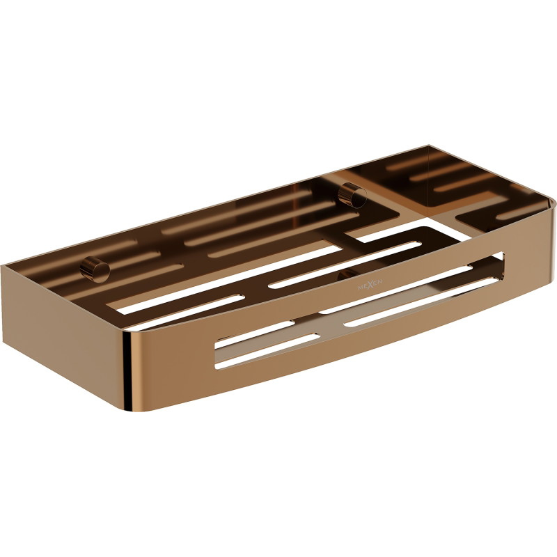 Mexen Laxo-L cesto de casa de banho, ouro rosa - 70A8713-60