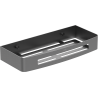Mexen Laxo-L Badezimmerkorb, gebürstetes Gun Gray - 70A8713-66