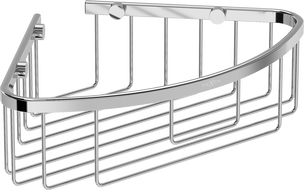 Mexen Uni-C stūra vannas istabas grozs, hroms - 70A8517-00