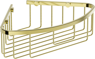 Mexen Uni-C vannas istabas stūra grozs, zelta - 70A8517-50