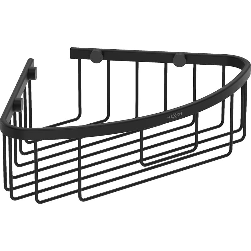 Mexen Uni-C panier de salle de bain d'angle, noir - 70A8517-70