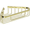 Mexen Uni-T corner bathroom basket, gold - 70A8520-50