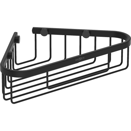 Mexen Uni-T stūra vannas istabas grozs, melns - 70A8520-70