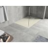 Mexen Hugo plato de ducha rectangular SMC 120 x 90 cm, beige, cubierta blanca - 42699012-W