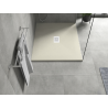 Mexen Hugo rectangular shower tray SMC 120 x 100 cm, beige, white cover - 42691012-W