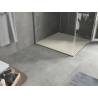 Mexen Hugo vierkante douchebak SMC 100 x 100 cm, beige, witte afdekking - 42691010-W