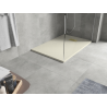 Mexen Hugo SMC Rectangular Shower Tray 100 x 80 cm, Beige, Gold Cover - 42698010-G