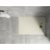 Mexen Hugo rectangular SMC shower tray 90 x 80 cm, beige, gold cover - 42698090-G