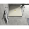 Mexen Hugo rectangular shower tray SMC 120 x 100 cm, beige, gold cover - 42691012-G