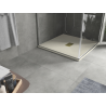 Mexen Hugo piatto doccia quadrato SMC 80 x 80 cm, beige, copertura dorata - 42698080-G