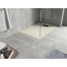 Mexen Hugo rectangular SMC shower tray 120 x 90 cm, beige, black cover - 42699012-B
