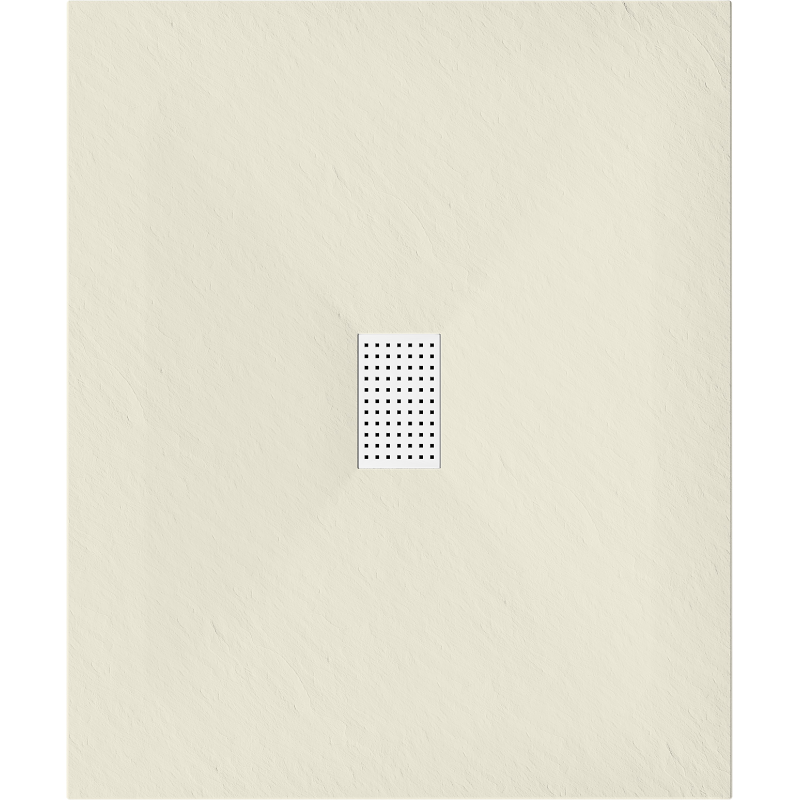 Mexen Hugo brodzik prostokątny SMC 120 x 100 cm, beżowy, maskownica biała - 42691012-W