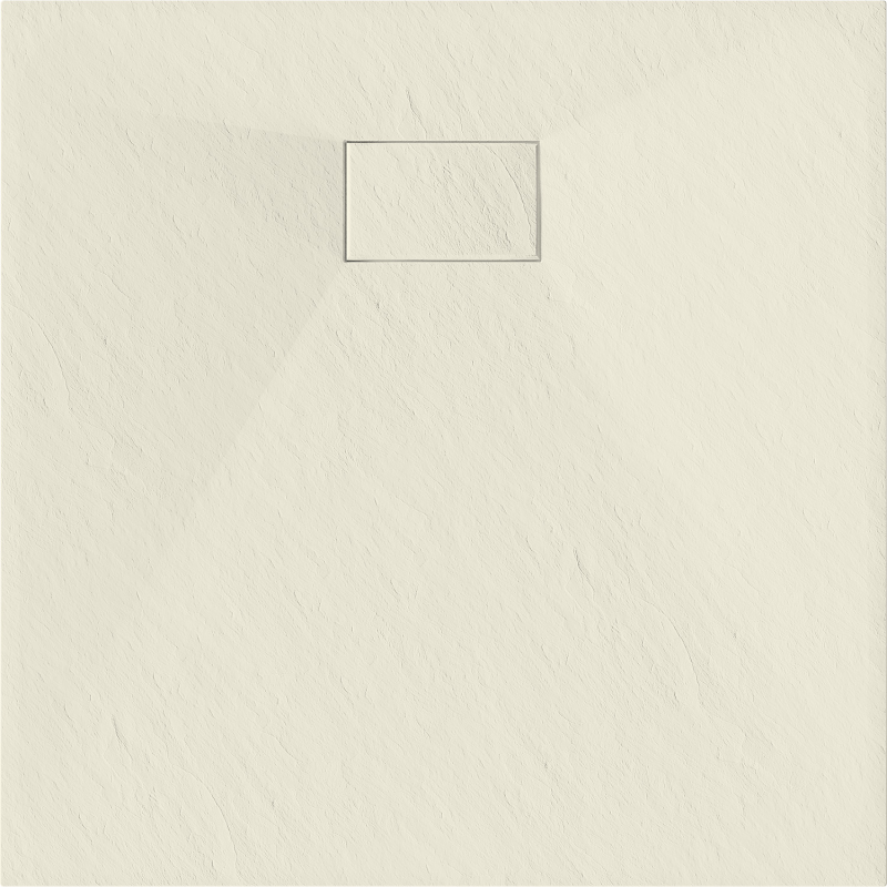 Mexen Hugo brodzik kwadratowy SMC 90 x 90 cm, beżowy - 42699090
