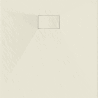 Mexen Hugo square shower tray SMC 90 x 90 cm, beige - 42699090