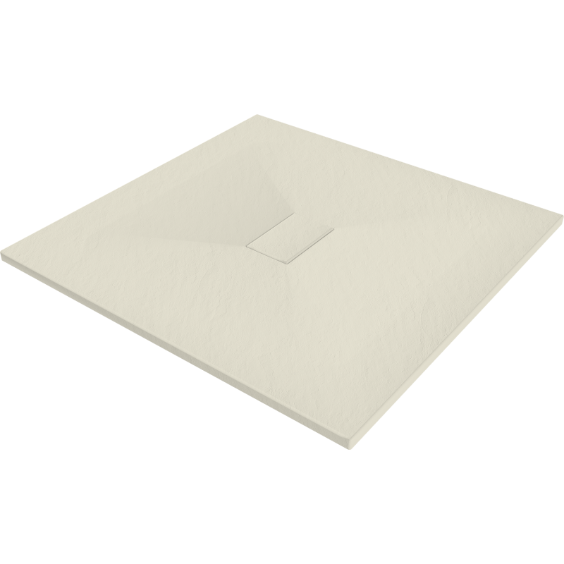 Mexen Hugo SMC kvadrātiskā dušas paliktnis 100 x 100 cm, bēšs - 42691010