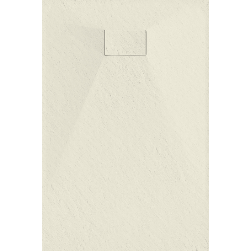 Mexen Hugo taisnstūra SMC dušas padele 100 x 80 cm, bēša - 42698010