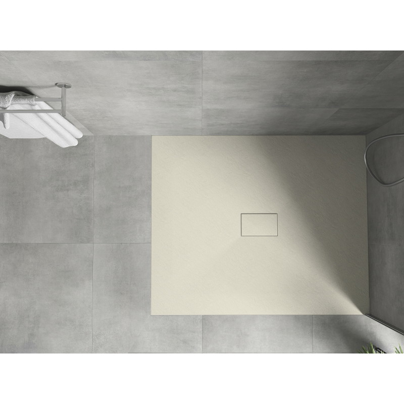 Mexen Hugo SMC Rectangular Shower Tray 120 x 100 cm, Beige - 42691012